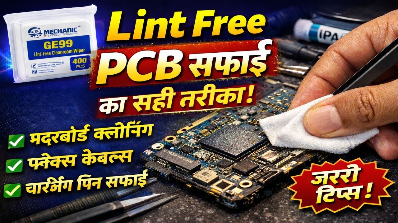 Motherboard Cleaning के लिए Best Cloth | Mechanic GE99 Explained