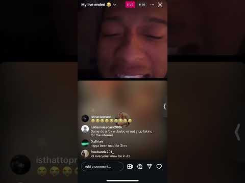 Lul dame 200 goes live with lil sheik homie 