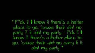 3OH!3 - HOUSE PARTY LYRICS ON SCREEN [NEW&#39;2010]