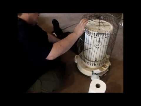 Maintaining/Changing WICK - DynaGlow RMC 95 Kerosene...