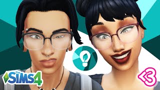 ♻️ THE GREEN TWINS! // Eco Lifestyles CAS ♻️ (Let's Create-A-Sim the Sims 4)