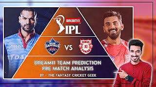 Dream11 IPL: KXIP vs DC Dream11 team, Dream11 prediction & analysis (EP:38) #Dream11 #KXIPvDC