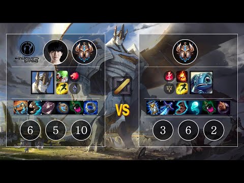 IG Rookie Galio vs Fizz Mid - KR Challenger Patch 10.11