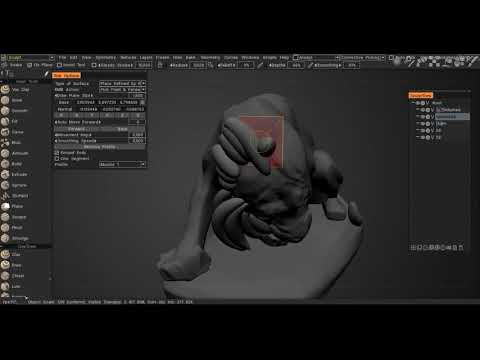 Photo - Fast Sculpting Pipeline: Polygonal Modeling + New Brush Engine | 3DCoat 2021 ବ Features ଶିଷ୍ଟ୍ୟଗୁଡିକ | - 3DCoat