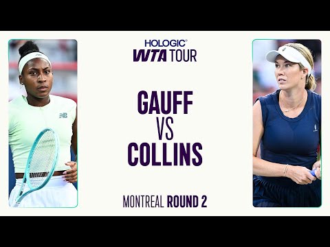 Coco Gauff vs. Danielle Collins | 2025 Montreal Round 2 | WTA Match Highlights