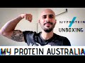#unboxing MY PROTEIN AUSTRALIA