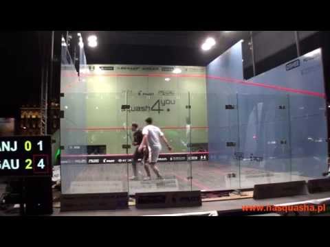 2015.06.25-27 DMP Kraków - Gregory Gaultier vs L.J. Anjema