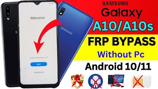 How to Samsung A10/A10s FRP Bypass || android 10,11 || without pc new method in 2023 easy frp