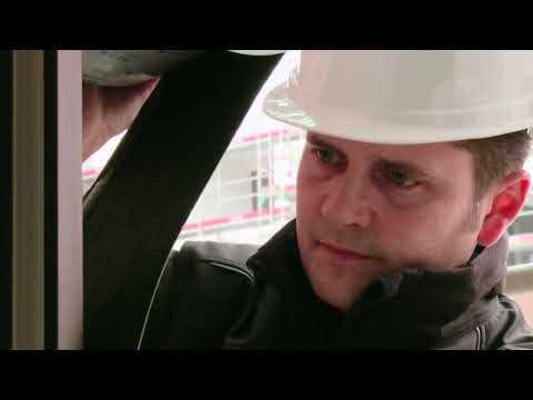 Raccordement etanche au vent et a la pluie battante de chassis de fenetres avec SIGA Fentrim IS 2