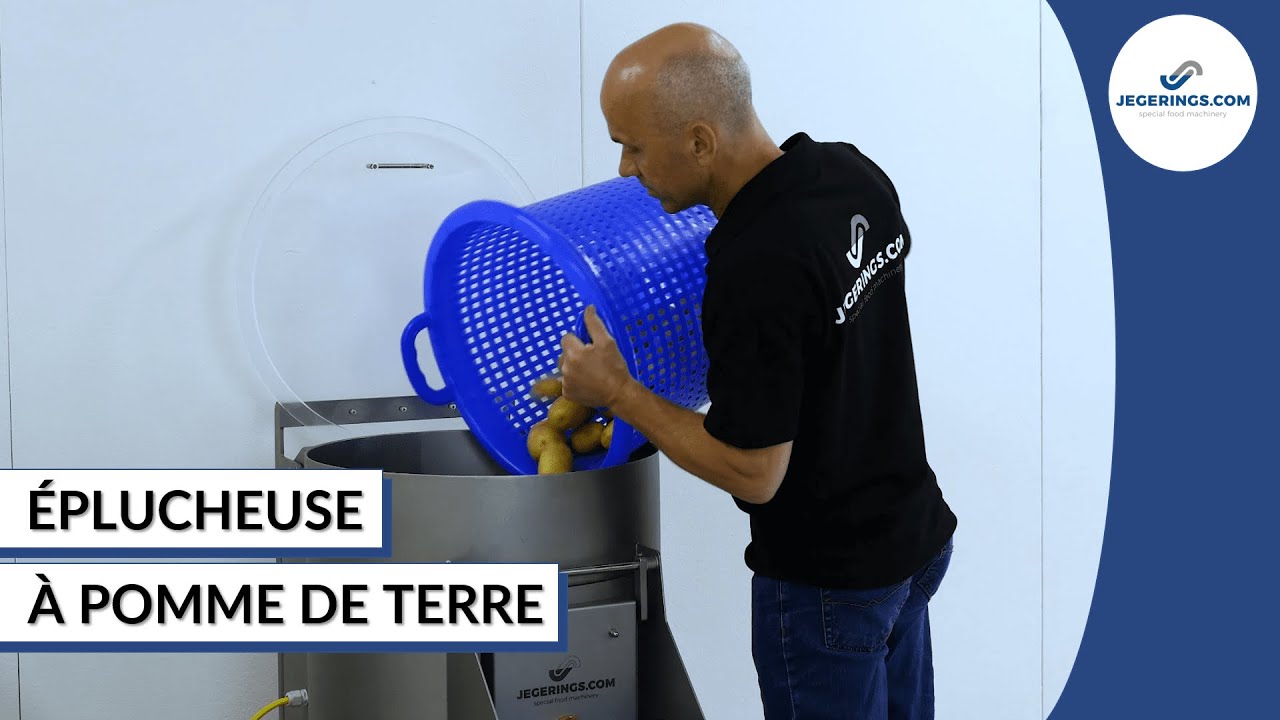 Watch video Éplucheuse à Pomme de Terre CSM-20 et MSM-20 Éplucheuse à Pomme de Terre CSM-20 et MSM-20