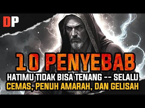 INILAH 10 PENYEBAB HATIMU TIDAK BISA TENANG -- SELALU CEMAS, PENUH AMARAH, DAN GELISAH🚀