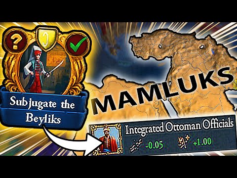 1 Click Annex ALL OF OTTOMANS As Mamluks in EU4