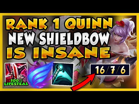 THIS NEW SHIELDBOW ITEM MAKES QUINN UNKILLABLE TOP LANE! (NERF INCOMING) - League of Legends