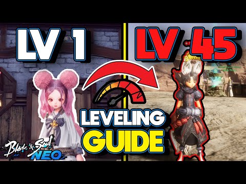 Blade and soul Neo COMPLETE Leveling Guide (IMPORTANT TIPS)