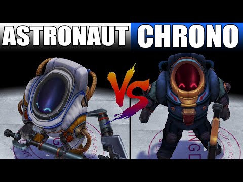 Astronautilus VS Astronautilus Chrono Chroma - Skin Comparison