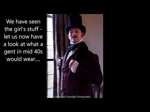 Dressing up a 1840s gentleman