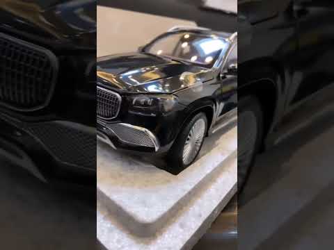 Insane 1:18 Mercedes-Maybach GLS 600 X167 Mysterious Black Unboxing - You Won't Believe the Details!