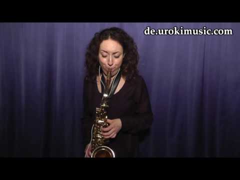 Saxophon Lernen Adele Hello - Cover Saxophonunterricht Noten Schule Lied Lehrer Klasse Unterricht