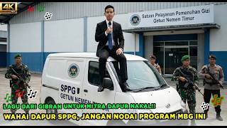 Download lagu LAGU DARI GIBRAN UNTUK SPPG‼️ JANGAN NODAI PROGRAM MBG INI 🎵 Pop melayu mp3