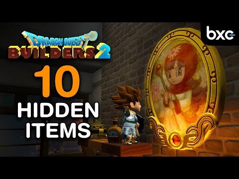 10 fantastic HIDDEN items and where to find them! | Dragon Quest Builders 2