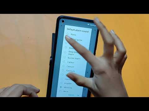 How to change alarm sound in nokia 5.4 | alarm settings | alarm ringtone change kaise kare – [Hindi]