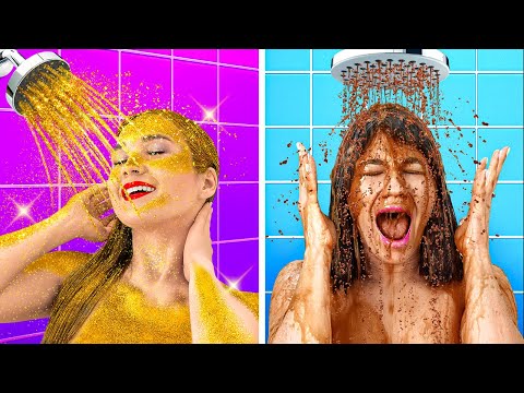 FORTUNA VS SFORTUNA || Ragazze Ricche VS Ragazze Al Verde su 123 GO! SCHOOL