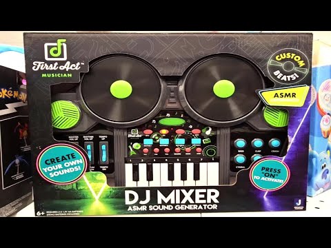 FIRST ACT MUSICIAN DJ MIXER ASMR SOUND GENERATOR Shop with us at ROSS!!!