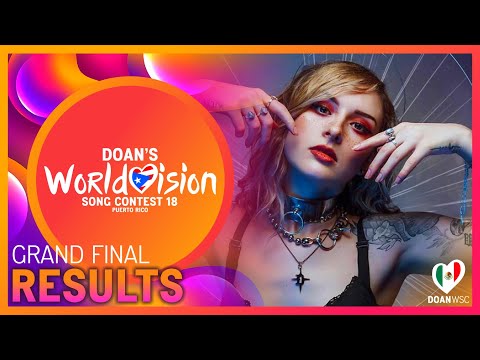 Doan's Worldvision Song Contest 18 - Grand Final Results