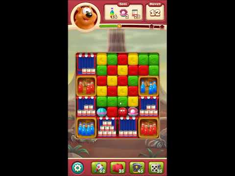 Toon Blast Level 2756 - NO BOOSTERS 🐻🐺🐱 | SKILLGAMING ✔️