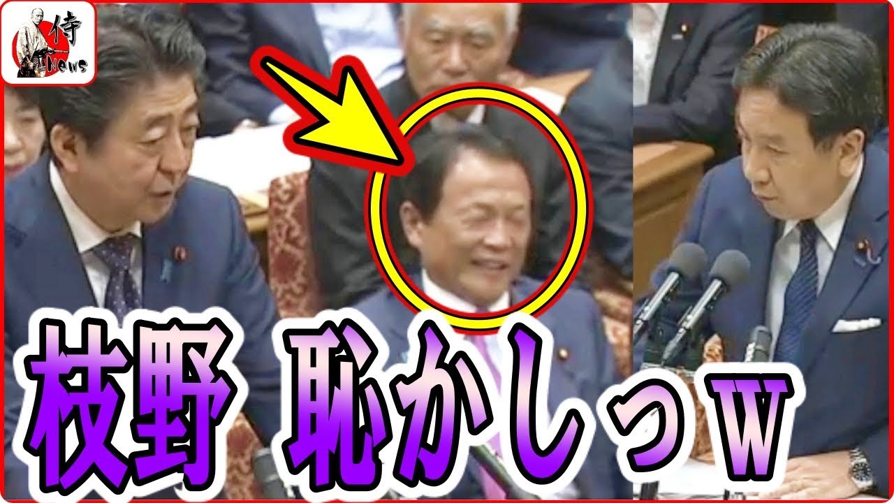安倍総理vs枝野幸男×玉木雄一郎ほか🔴【国会中継・党首討論】枝野 恥かしっｗ玉木に裏切られるｗｗ　2018年5月30日-侍News