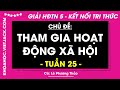 Giải sgk Hoạt động trải nghiệm lớp 5 Tuần 25 - trang 68, 69, 70