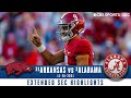 #21 Arkansas vs. #2 Alabama: Extended Highlights | CBS Sports HQ