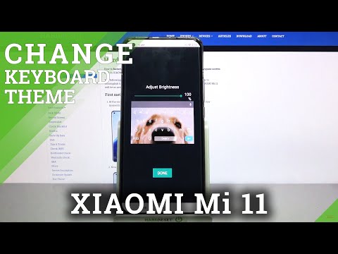 How to Create Custom Keyboard Theme on XIAOMI Mi 11 – Set Custom Keyboard Theme