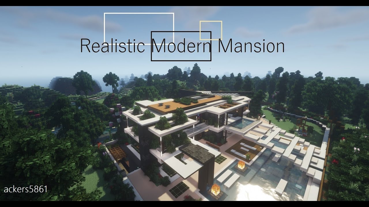 Minecraft Modern creations - 13