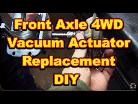 Front Axle 4 Wheel Drive Actuator Replacement 4x4 Dodge Ram
