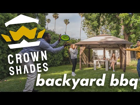 One Touch Sterling 12' x 12' Pop Up Instant Gazebo Lifestyle Short video thumbnail