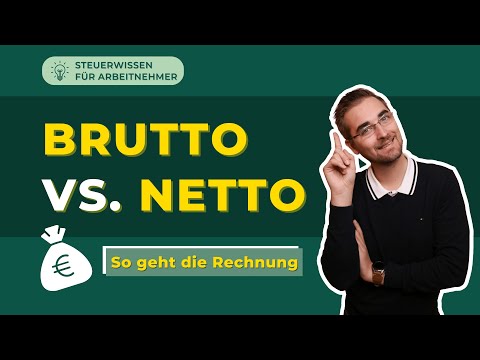 Berechnung – Brutto auf Netto – Lohnabrechnung erklärt