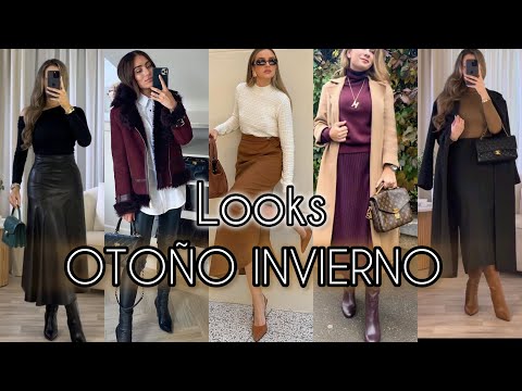 Looks y Outfits ROPA DE TEMPORADA OTOÑO INVIERNO 2024/25 Moda Mujer OUTFITS