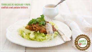 Codfish and Potato Fritters (Torrejas de Bacalao y Papas)
