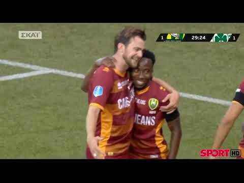 Elson Hooi - GOAL / ADO Den Haag vs Panathinaikos