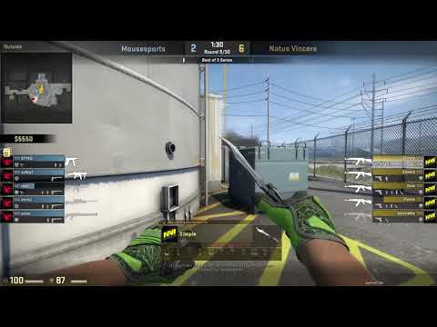 CS:GO - S1MPLE VS MOUSESPORTS