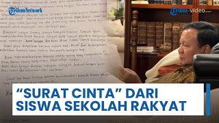 Presiden Prabowo Terima 'Surat Cinta' dari Siswa-siswi Sekolah Rakyat, Banjir Ucapan Terima Kasih