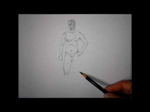 Figure Construction (Professor Rebia's Figure Drawing Demo Part 1)