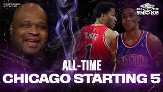 Antoine Walker's Ranks His All-Time Chicago Starting Five | ALL THE SMOKE