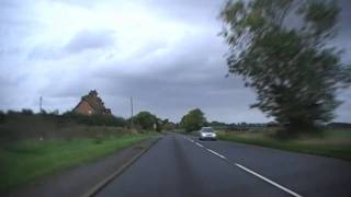 preview picture of video 'Driving On The B4084 Between Drakes Broughton & Pershore, Worcestershire, UK 15th October 2010'