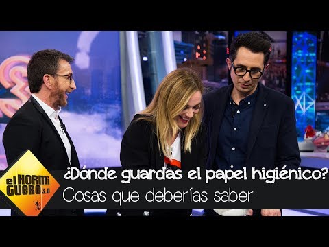 Berto Romero alucina con las 'IdeHazas' de Marta Hazas - El Hormiguero 3.0