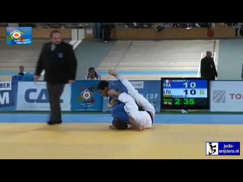 Judo 2010 World Cup Men Vienna: Ludovic Gobert (FRA) - Karolis Bauza (LTU) [-90kg]
