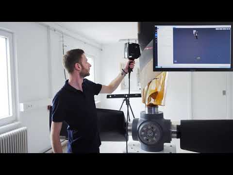 ZEISS T-SCAN  20 (T-Track 20, T-Scan 3D스캐너, 칼리브레이션 세트, Gom inspect]
