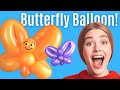 How To Make A Butterfly Balloon Animal 3 Make A Butterfly Out Of Balloons Butterflyballoon