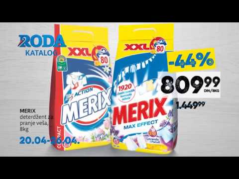 Novi RODA katalog 20. - 26.04.2017.